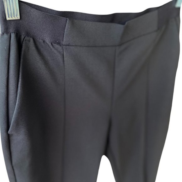 🌸4/$30🌸 Joe Fresh Pull-on Black Trouser with Stretch - Picture 3 of 16